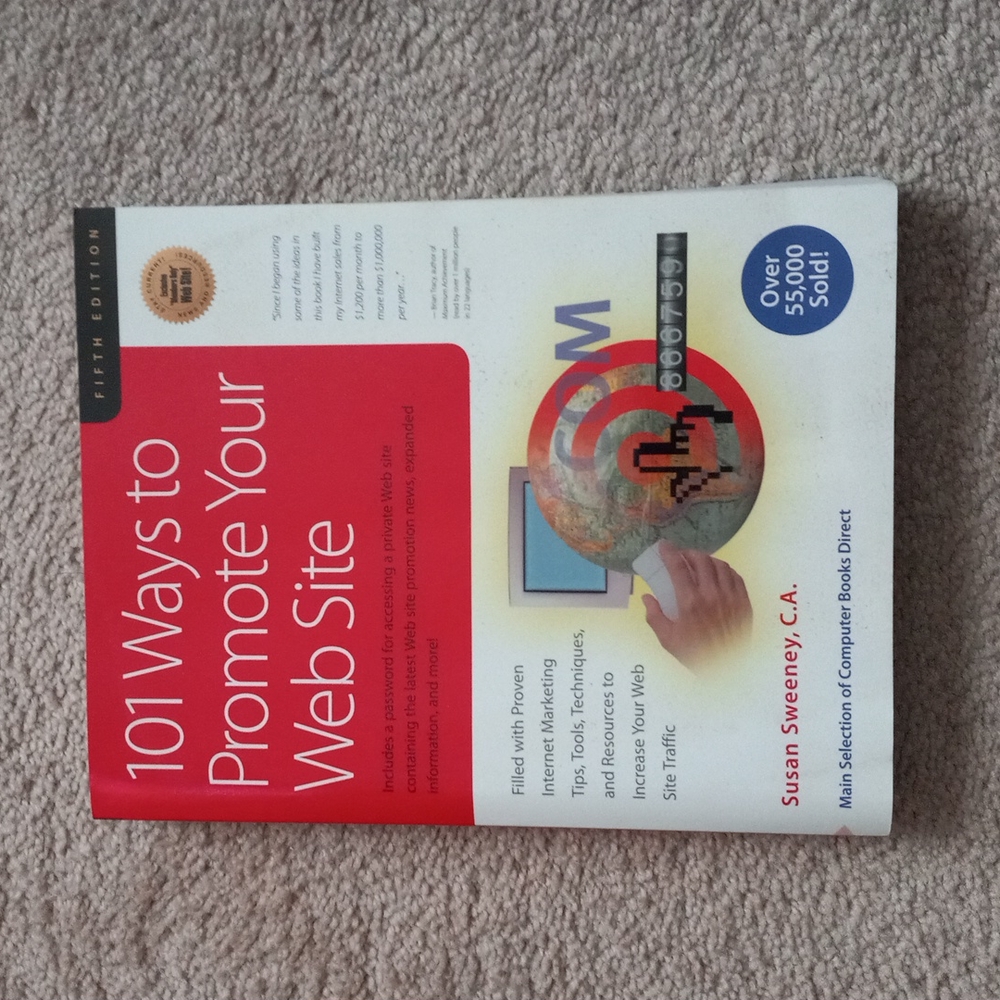 📕 101 Ways to Promote Your Web Site (5th Edition) by Susan Sweeney, C.A. 📕